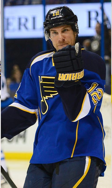 Blues' new 'Dallas Stars Line' is starting to jell